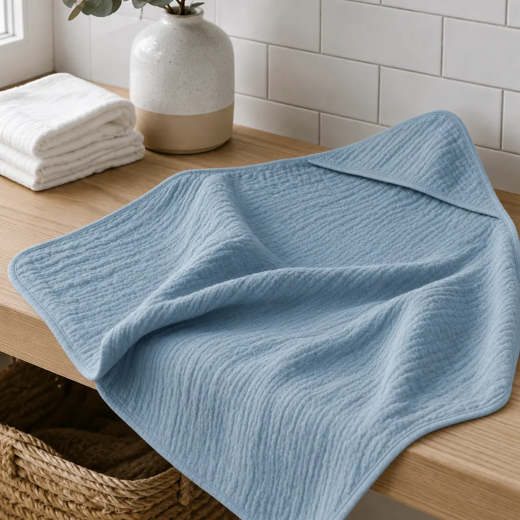 Muslin Hooded Towel - Image 10