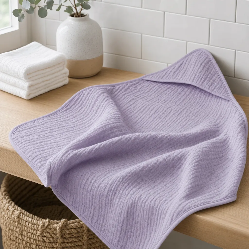 Muslin Hooded Towel - Image 12