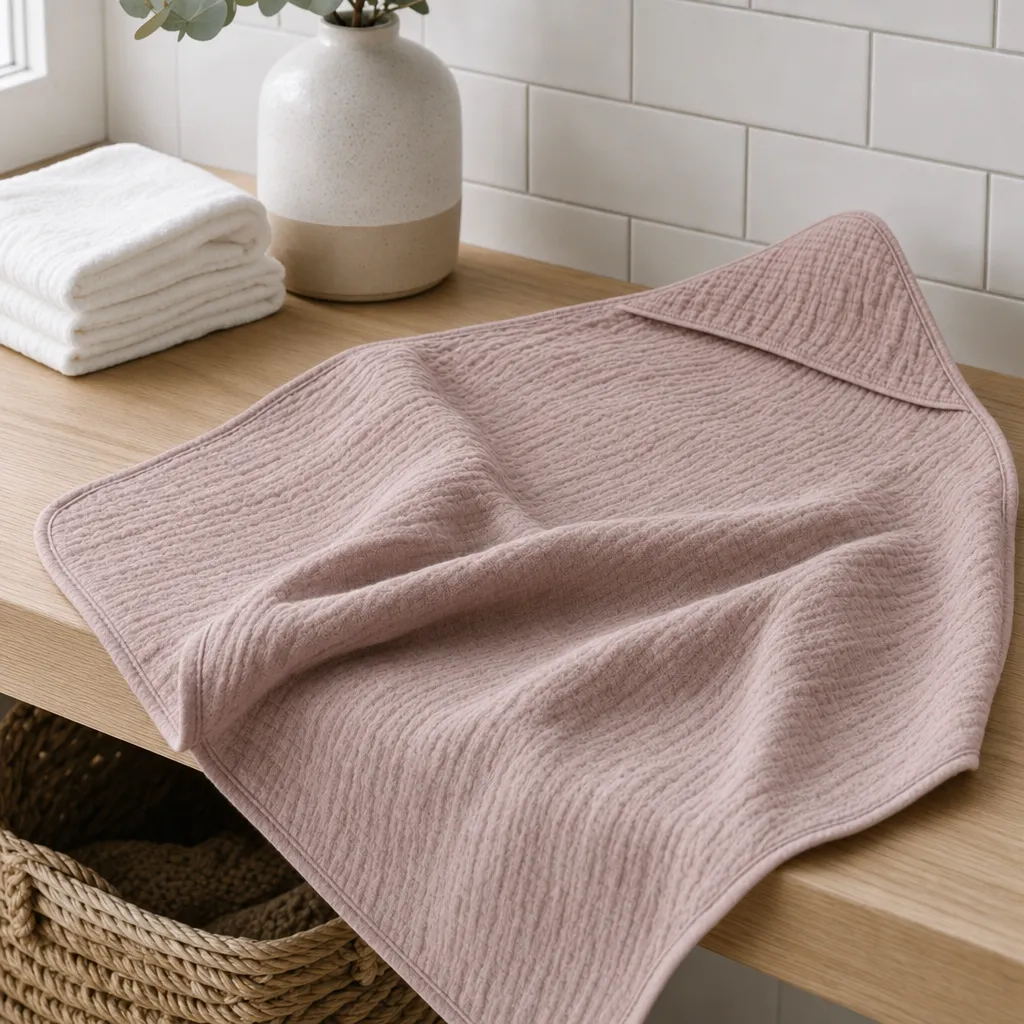 Muslin Hooded Towel - Image 14