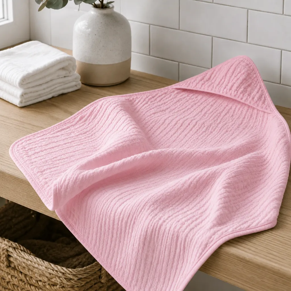 Muslin Hooded Towel - Image 15