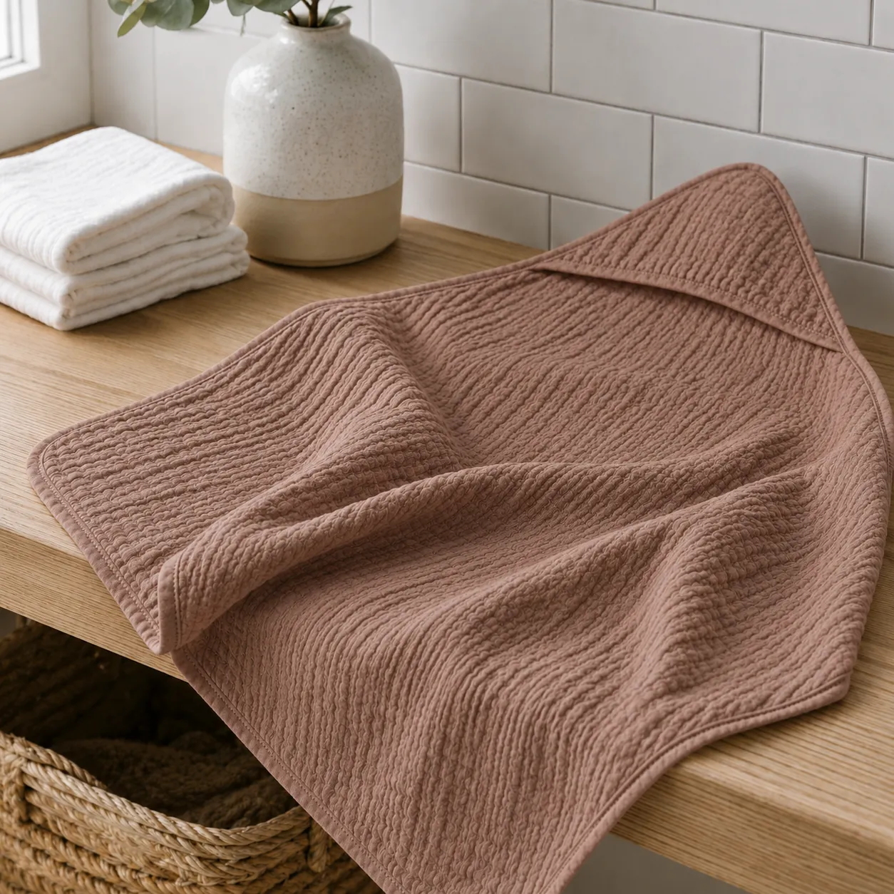 Muslin Hooded Towel - Image 16