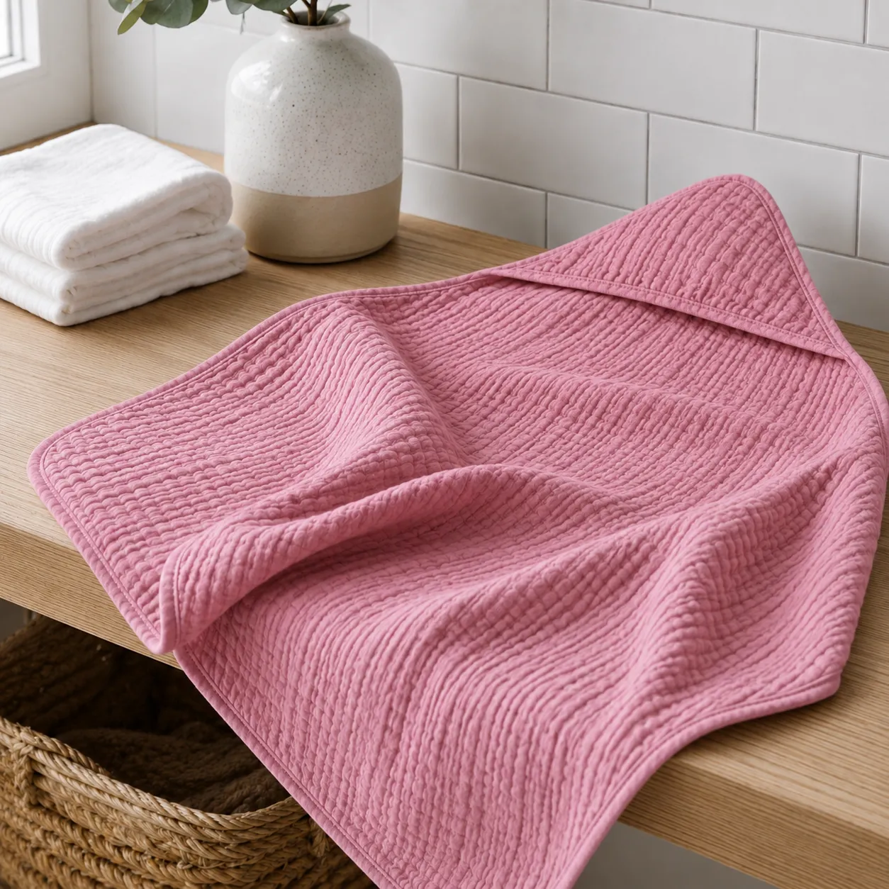 Muslin Hooded Towel - Image 17