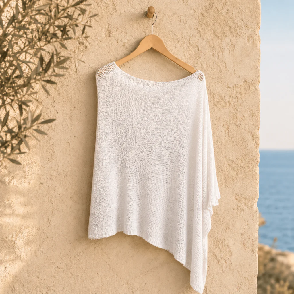 The Fleece Summer Poncho - Image 11