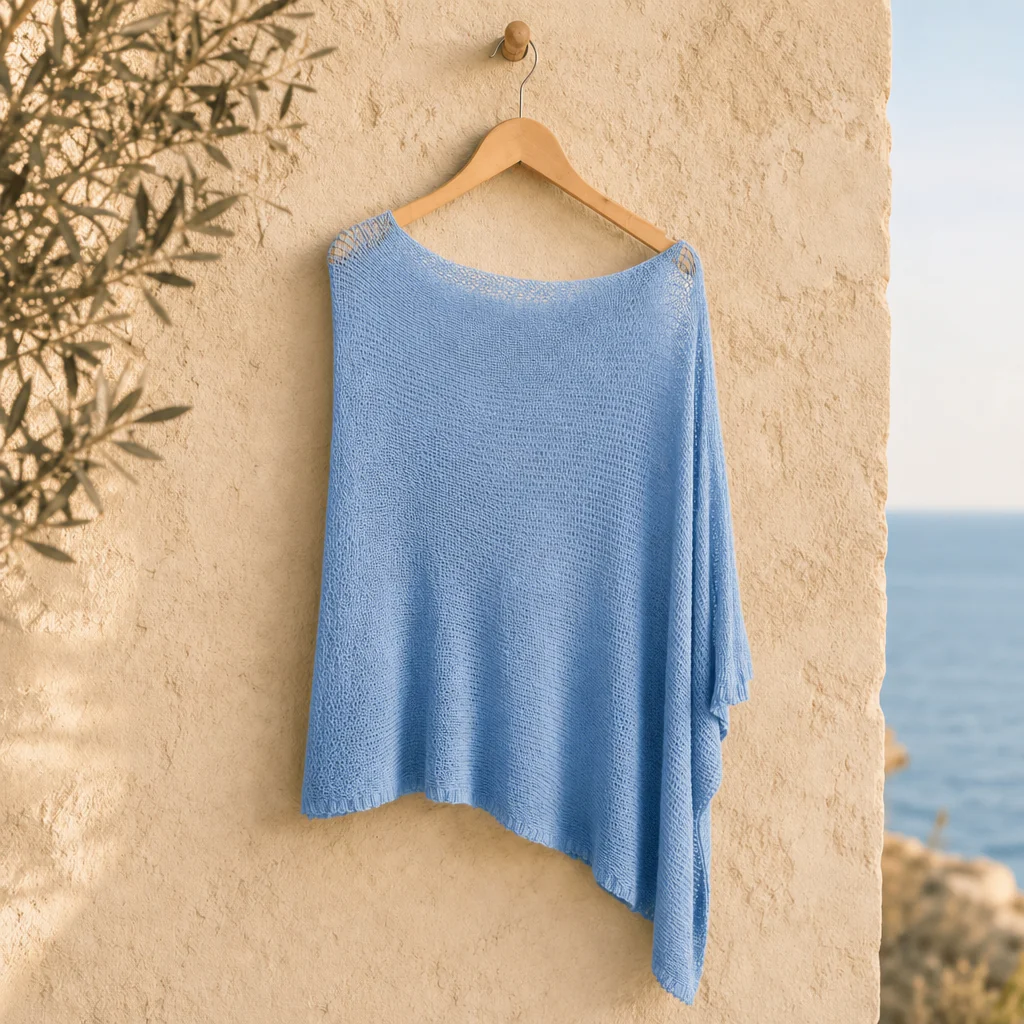 The Fleece Summer Poncho - Image 3