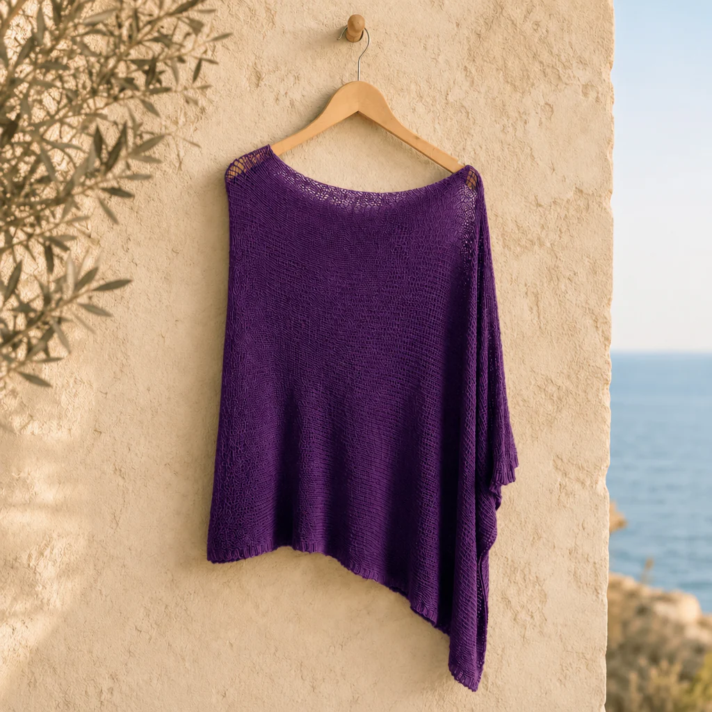 The Fleece Summer Poncho - Image 5