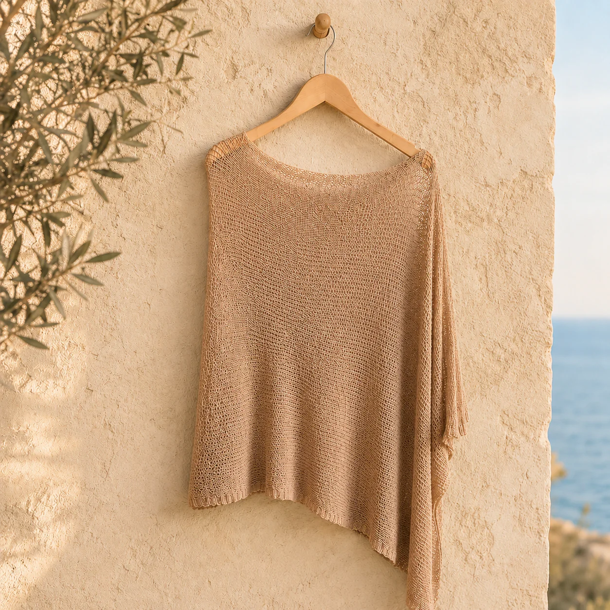 The Fleece Summer Poncho - Image 9