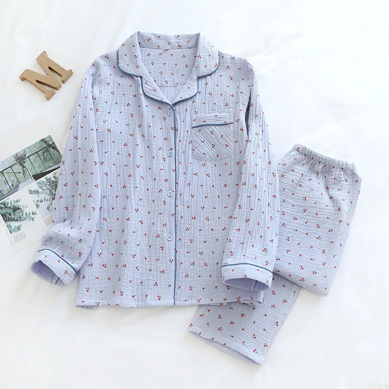 The Cherry - 100% Muslin Pajama Cotton - Image 5