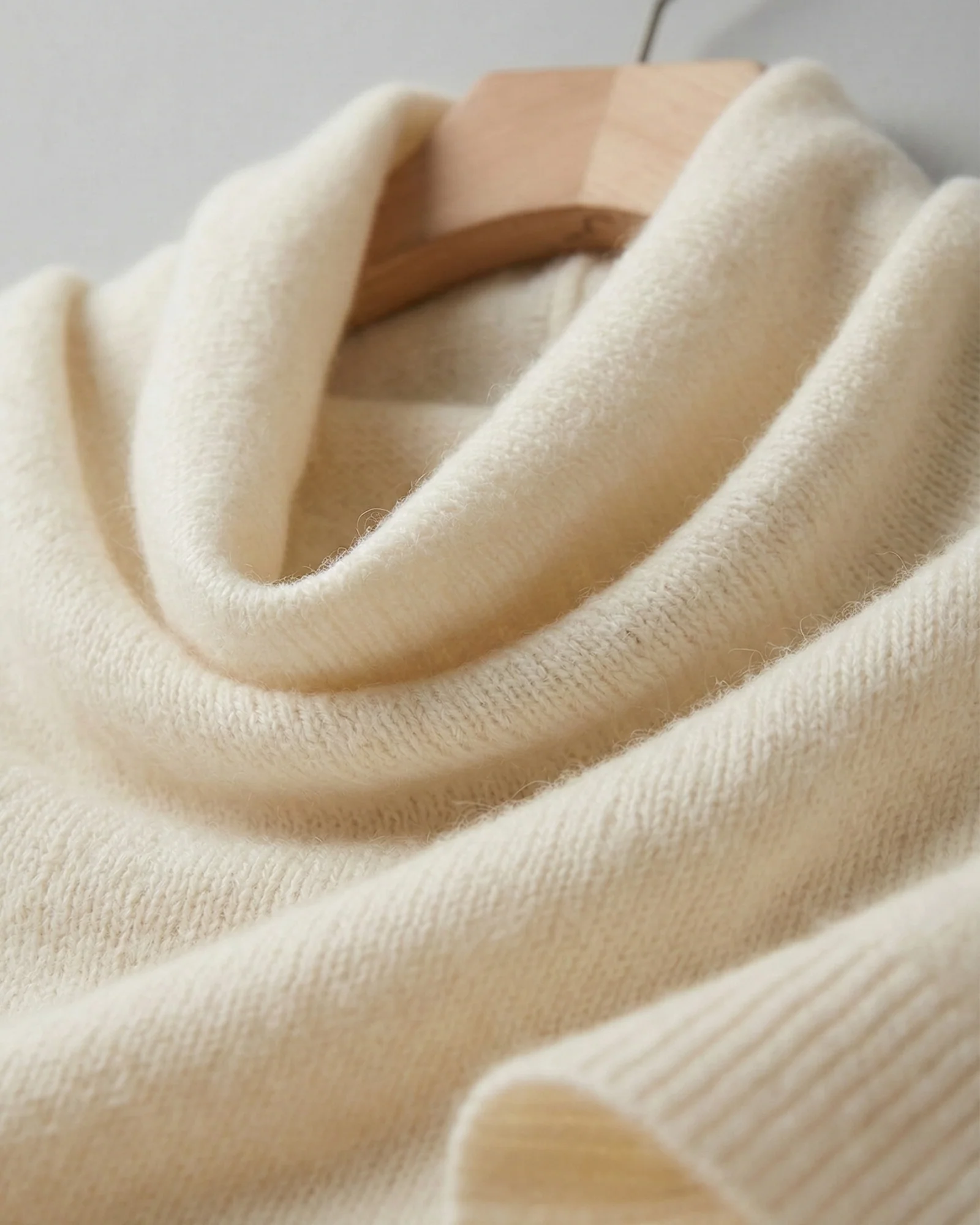 The Knitted Fleece Shawl - Image 2