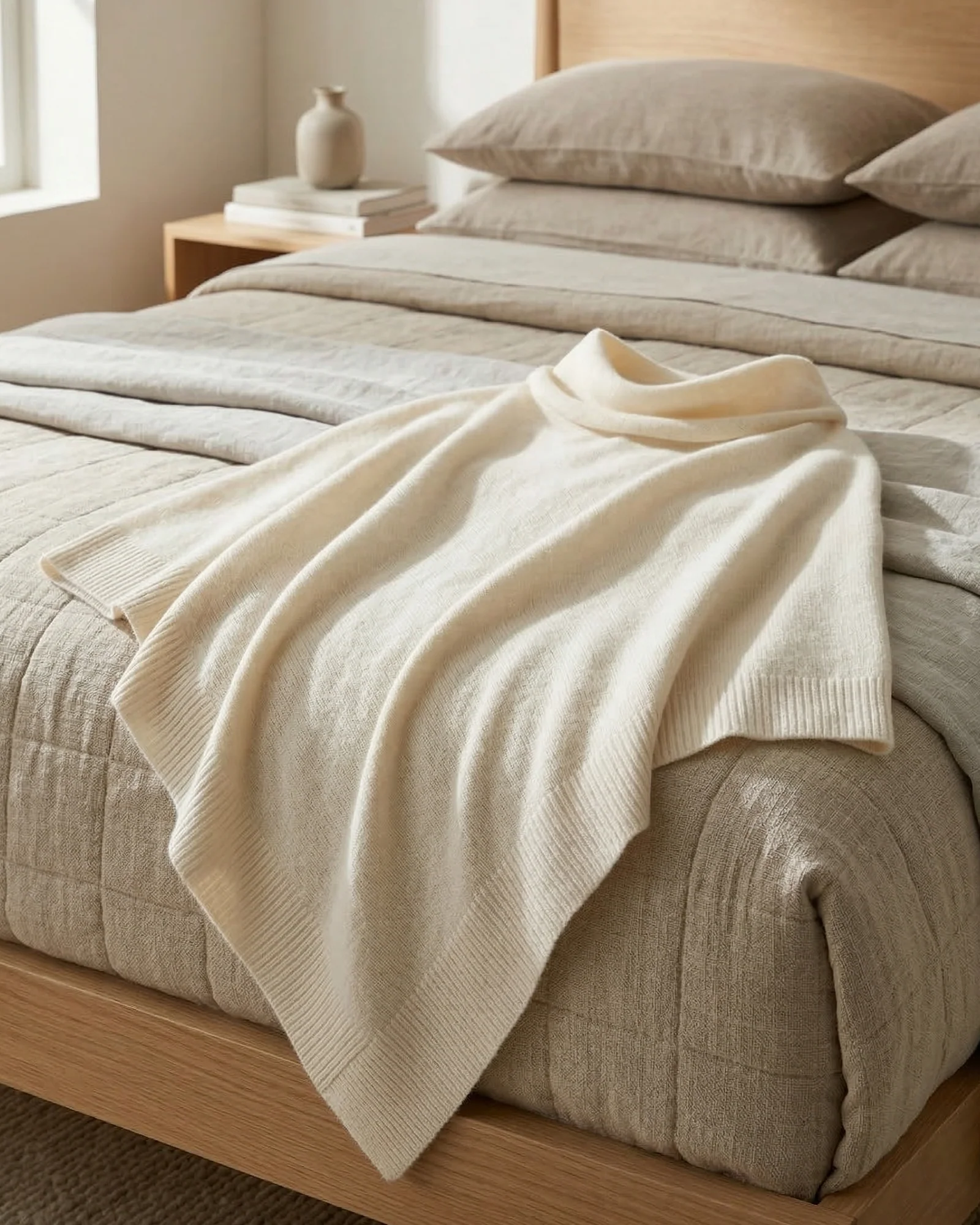 The Knitted Fleece Shawl - Image 4