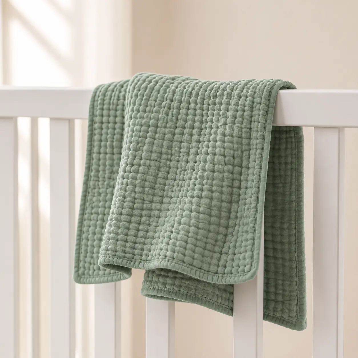 The Muslin Burp Cloths - 100% Muslin Cotton - Image 6
