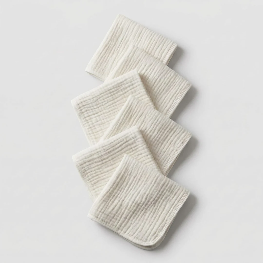 The Muslin Face Towel - 100% Muslin Cotton - Image 5