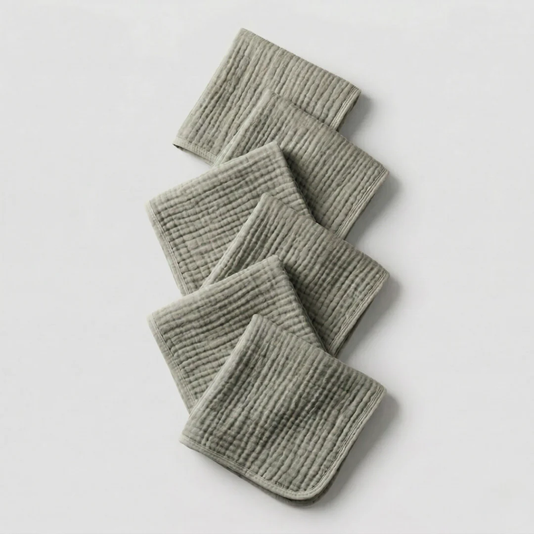 The Muslin Face Towel - 100% Muslin Cotton - Image 6