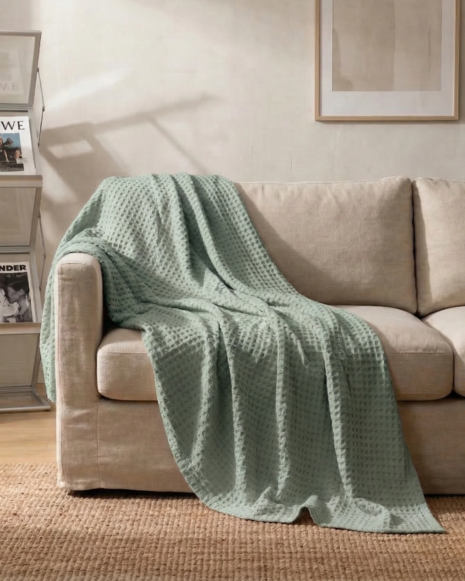 The Waffle Blanket - 100% Cotton - Image 9